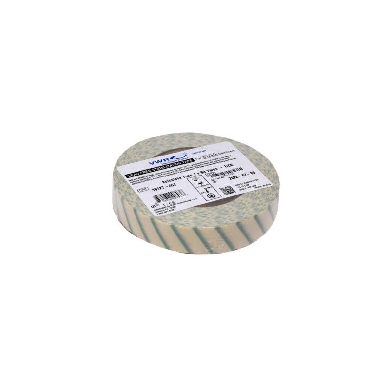 Striped Autoclave Indicator Tape 2.5 cm x 55 m (1" x 180 feet)