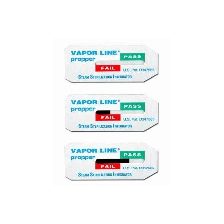 Vapor Line Sterilization Integrators, 26900825, Pack of 250