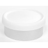 White 20mm Matte Flip Cap Vial Seals, West Pharmaceutical, Bag of 1,000