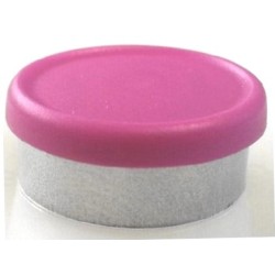 Magenta 20mm Matte Flip Cap Vial Seals, West Pharmaceutical, Bag of 1,000