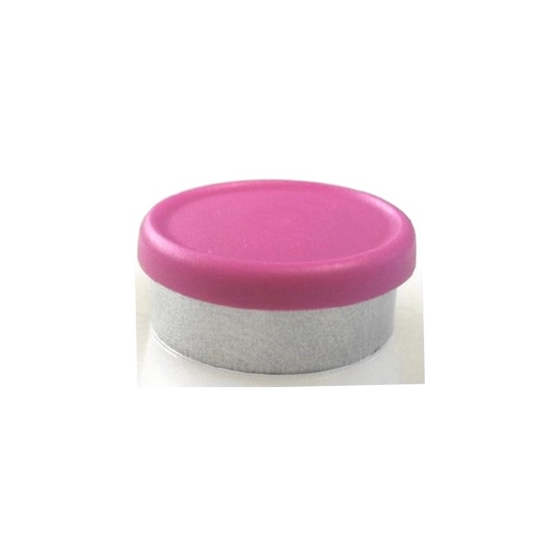 Magenta 20mm Matte Flip Cap Vial Seals, West Pharmaceutical, Bag of 1,000