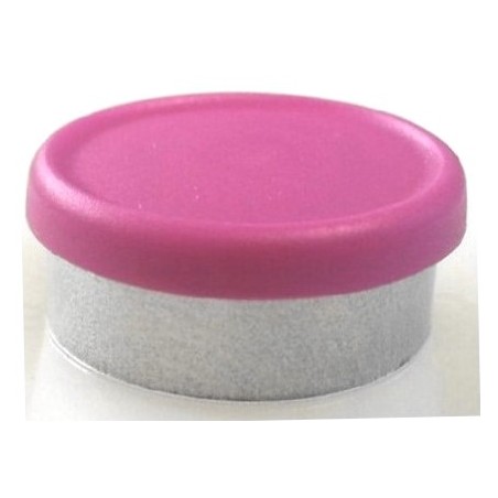 Magenta 20mm Matte Flip Cap Vial Seals, West Pharmaceutical, Bag of 1,000