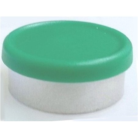 Green 20mm Matte Flip Cap Vial Seals, West Pharmaceutical, Bag of 1,000