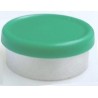 Green 20mm Matte Flip Cap Vial Seals, West Pharmaceutical, Bag of 1,000