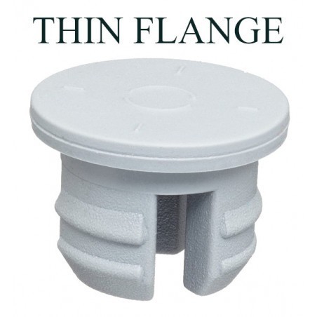 20mm 3-leg stopper, Chlorobutyl Rubber, Thin Top Flange, Pack of 100