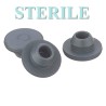 13mm Sterile Round Bottom Injection Vial Stoppers, Bag of 1,000