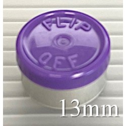 Purple 13mm Flip Off® Vial Seals, West Pharmaceutical, Bag of 1,000