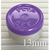 Purple 13mm Flip Off® Vial Seals, West Pharmaceutical, Bag of 1,000