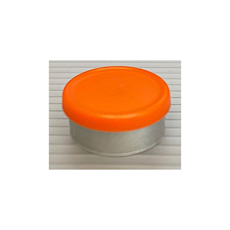 Orange Peel 20mm Matte Flip Cap Vial Seals, West Pharmaceutical, Bag of 1,000