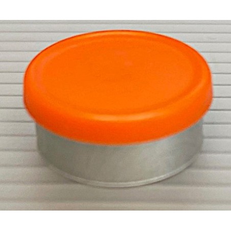 Orange Peel 20mm Matte Flip Cap Vial Seals, West Pharmaceutical, Bag of 1,000