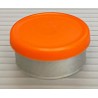 Orange Peel 20mm Matte Flip Cap Vial Seals, West Pharmaceutical, Bag of 1,000