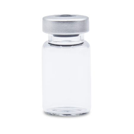 ALK 5mL Sterile Serum Vials, Silver Seals, Pack of 25