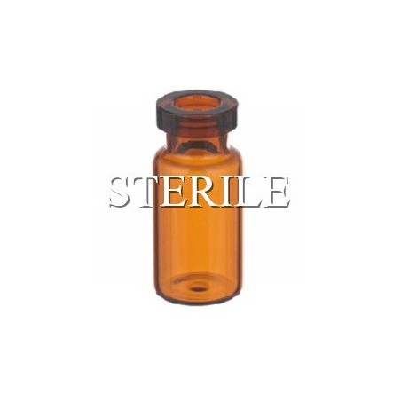 Sterile Open 2ml Vials, Amber Type 1 Glass, 15x32mm, Tray Of 417