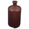 500mL Amber HDPE Plastic Serum Bottles, Case of 140