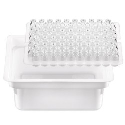 ISO 2R Clear Open Sterile Vials, RTU Small Nested Tray, Manual Fill, 100pc