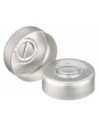 Aluminum Center Tear Vial Seals